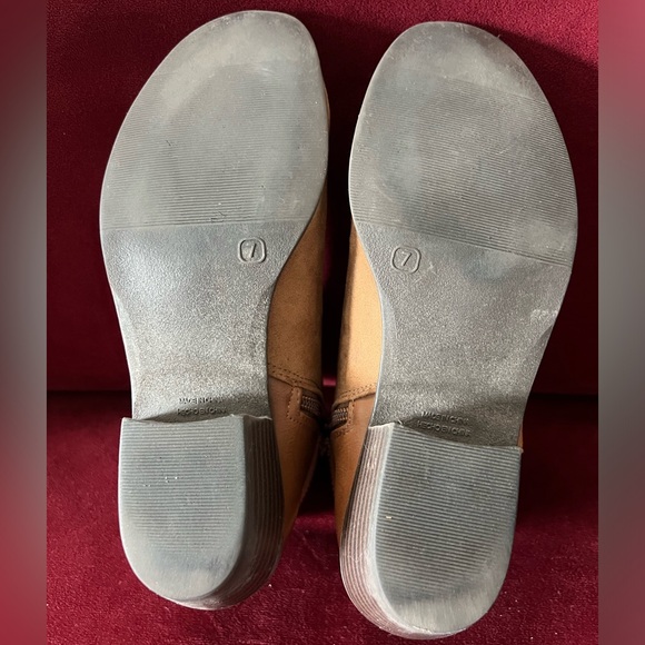 Old Navy Ankle Strap Boot Chestnut Size 7 - Picture 6 of 6